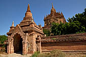 Bagan Myanmar. Htilominlo temple. 